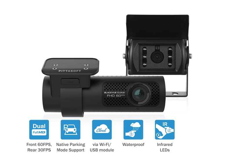 BlackVue DR750X-2CH PLUS Wi-Fi Cloud Dash Camera ( DR750X Series 2-Channel  )