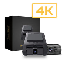 Load image into Gallery viewer, M8 Max - 4K Front and Rear Dash Cam with Wi-Fi/GPS
