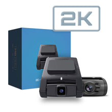 Load image into Gallery viewer, M8 Pro - 2K Front and Rear Dash Cam with Wi-Fi/GPS
