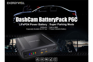 Energywell P6C Dashcam Battery Pack