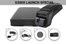 Load image into Gallery viewer, Thinkware U3000 Launch Special 2-Channel 4K Dash Cam with Battery Bundle
