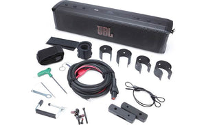 JBL Rallybar Powered 21" Bluetooth® 8-speaker sound bar with LED lighting