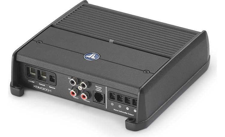 JL Audio XDM300/1 Mono car/marine subwoofer amplifier — 300 watts RMS x 1 at 2 ohms
