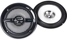Load image into Gallery viewer, Sony XSMP1611B 6-1/2&quot; dual-cone marine speakers (Black)
