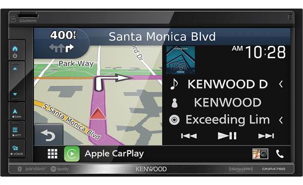 Kenwood DNR476S Digital multimedia navigation receiver (does not play discs)