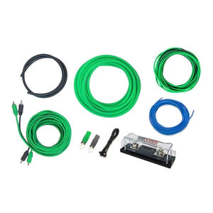 DB Link X-Treme Green Series Amplifier Installation Kit (4 Gauge - Mini ANL) GK4-MANL