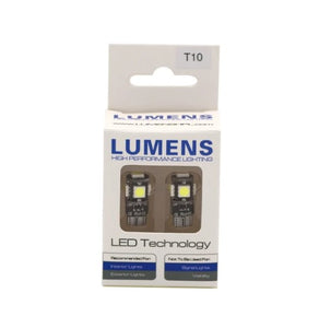 Lumens LED Bulbs (Pair) T10 / 194 / 168