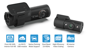 Blackvue DR900X-2CH IR PLUS 4K UHD 2-Channel Infrared Cloud Camera