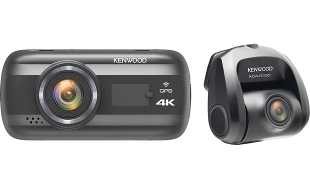 Kenwood DRV-A601WDP 4K Ultra HD dash cam with 3