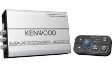 Load image into Gallery viewer, Kenwood KAC-M1824BT Compact 4-channel amplifier with Bluetooth® connectivity — 45 watts RMS x 4
