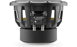 JL Audio 10W6v3-D4 W6v3 Series 10" subwoofer with dual 4-ohm voice coils