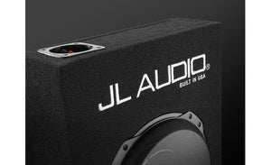 JL Audio CS110LG-TW3 Sealed PowerWedge™ enclosure with one 10" TW3 subwoofer
