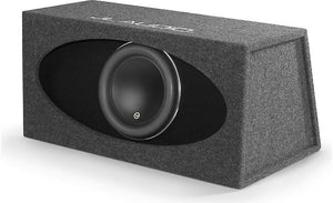 JL Audio HO112R-W7AE Ported H.O. Wedge™ enclosure with one 12" W7AE subwoofer