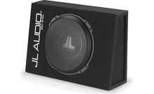 Load image into Gallery viewer, JL Audio CS112TG-TW3 Sealed PowerWedge™ truck-style enclosure with one 12&quot; TW3 subwoofer
