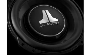JL Audio 12TW3-D4 Shallow-mount 12" subwoofer with dual 4-ohm voice coils