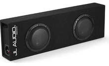 Load image into Gallery viewer, JL Audio CP208LG-W3v3 MicroSub™ slot-ported enclosure with dual 8&quot; W3v3 subwoofers
