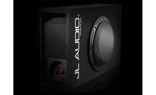 Load image into Gallery viewer, JL Audio CP108LG-W3v3 MicroSub™ slot-ported enclosure with one 8&quot; W3v3 subwoofer
