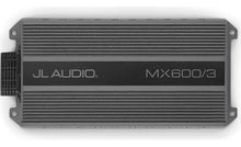 Load image into Gallery viewer, JL Audio MX600/3 Marine/powersports 3-channel amplifier — 75 watts RMS x 2 at 4 ohms + 400 watts RMS x 1 at 2 ohms
