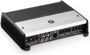 JL Audio XD500/3v2 3-channel car amplifier — 75 watts RMS x 2 at 4 ohms + 300 watts RMS x 1 at 2 ohms