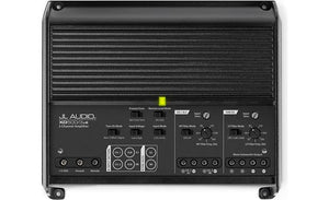 JL Audio XD500/3v2 3-channel car amplifier — 75 watts RMS x 2 at 4 ohms + 300 watts RMS x 1 at 2 ohms