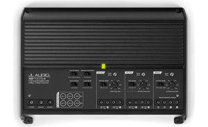 JL Audio XD700/5v2 5-channel car amplifier — 75 watts RMS x 4 at 4 ohms + 300 watts RMS x 1 at 2 ohms