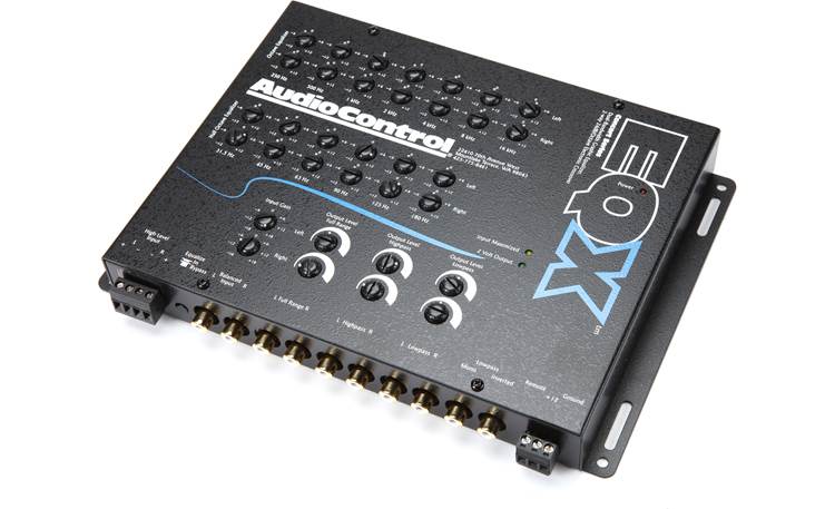 AudioControl EQX Stereo 13-band graphic equalizer with 2-way crossover