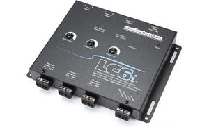 AudioControl LC6i 6-channel line output converter — add aftermarket amps to a factory system (Black)