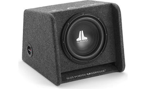 JL Audio CP110-W0v3 BassWedge™ slot-ported enclosure with one 10" W0v3 subwoofer