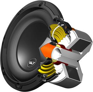 JL Audio 8W3v3-4 W3v3 Series 8" 4-ohm subwoofer